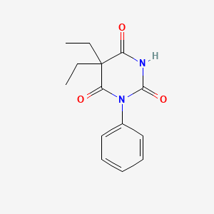molecular formula C14H16N2O3 B1221852 Phetharbital CAS No. 357-67-5
