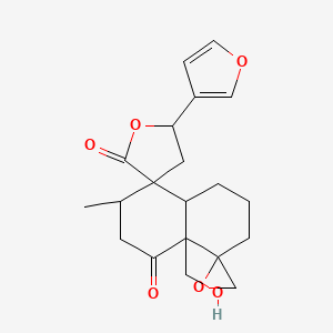 5,7-dihydroxy-3,8-dimethoxyflavone