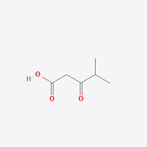 molecular formula C6H10O3 B1221864 4-Methyl-3-oxopentanoic acid CAS No. 5650-76-0