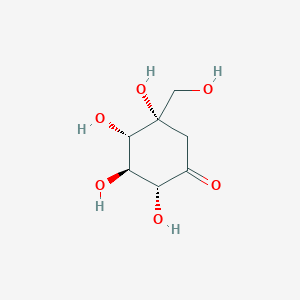 molecular formula C7H12O6 B1221878 Valiolone 
