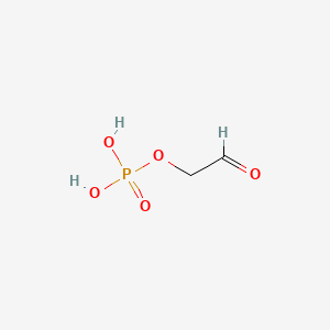 molecular formula C2H5O5P B1221880 Glycolaldehyde phosphate CAS No. 870-55-3