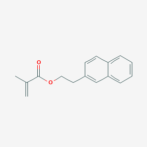 molecular formula C16H16O2 B1221904 2-Naphthylethyl methacrylate CAS No. 71154-41-1
