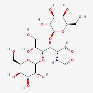 B1221908 alpha-Galactose-(1-3)-N-acetyllactosamine CAS No. 77356-46-8
