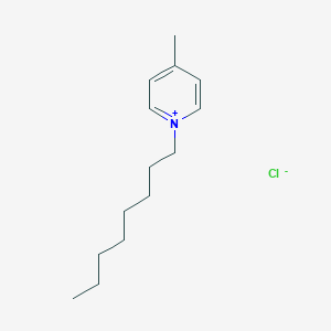 molecular formula C14H24ClN B122193 4-Methyl-N-octylpyridinium chloride CAS No. 141645-91-2