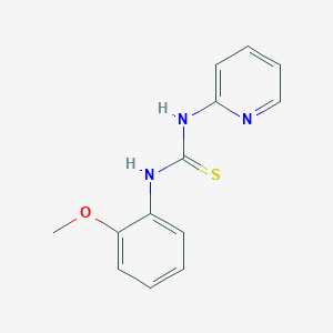 1-(2-Methoxyphenyl)-3-pyridin-2-ylthiourea