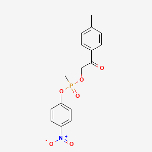 4-Nitrophenyl 4-methylphenacyl methylphosphonate