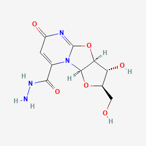 2,2'-Anhydro-1-(beta-arabinofuranosyl)orotic acid hydrazide