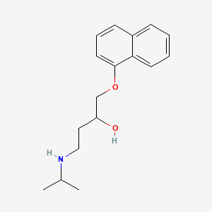 4-((1-Methylethyl)amino)-1-(1-naphthalenyloxy)-2-butanol