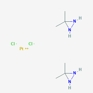 Dimethylaziridine platinum(II)
