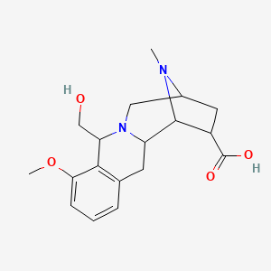 molecular formula C18H24N2O4 B1221972 Quinocarcinol CAS No. 84573-32-0