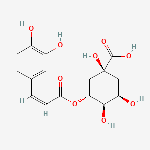 molecular formula C16H18O9 B1222021 cis-Chlorogenic acid CAS No. 15016-60-1