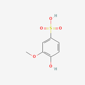 molecular formula C7H8O5S B1222031 Sulfogaiacol CAS No. 7134-11-4