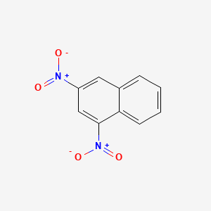 molecular formula C10H6N2O4 B1222033 1,3-Dinitronaphthalene CAS No. 606-37-1