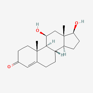 molecular formula C19H28O3 B1222036 11beta-Hydroxytestosterone CAS No. 1816-85-9