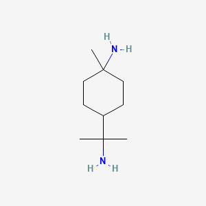 molecular formula C10H22N2 B1222041 1,8-Diamino-p-menthane CAS No. 80-52-4
