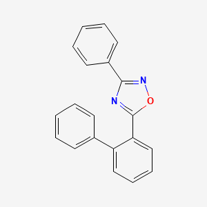 3-Phenyl-5-(2-phenylphenyl)-1,2,4-oxadiazole