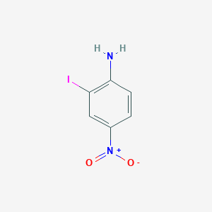 molecular formula C6H5IN2O2 B1222051 2-碘-4-硝基苯胺 CAS No. 6293-83-0