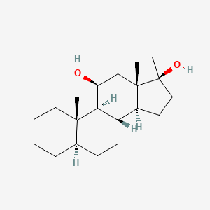 17-Methyl-5alpha-androstane-11beta,17beta-diol