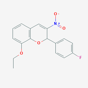 molecular formula C17H14FNO4 B122206 Pichromene 