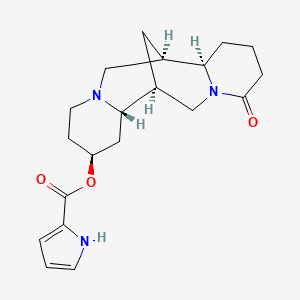 2-Oxospartein-13-yl 1H-pyrrole-2-carboxylate
