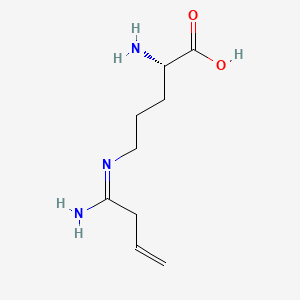 (2S)-2-amino-5-(1-aminobut-3-enylideneamino)pentanoic Acid