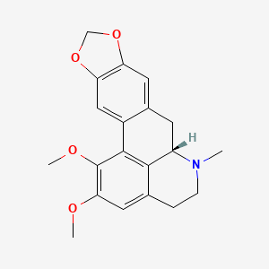 molecular formula C20H21NO4 B1222069 Nantenine CAS No. 2565-01-7