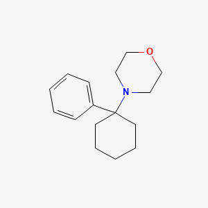 molecular formula C16H23NO B1222076 4-(1-Phenylcyclohexyl)morpholine CAS No. 2201-40-3