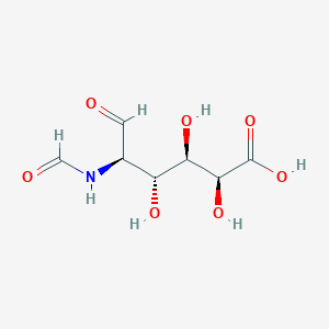 molecular formula C7H11NO7 B1222078 2-Deoxy-2-formamidogalacturonic acid CAS No. 93772-80-6