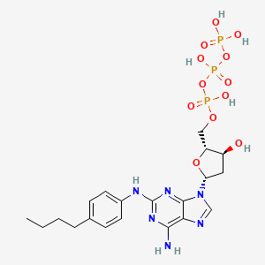 molecular formula C20H29N6O12P3 B1222083 Buadatp CAS No. 99304-84-4