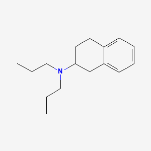 molecular formula C16H25N B1222087 N,N-二丙基-2-氨基四氢萘 CAS No. 23853-59-0