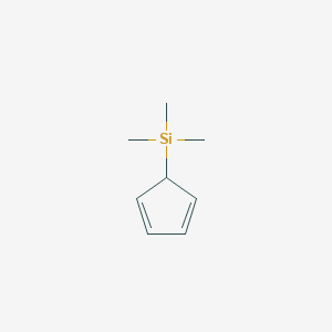 molecular formula C8H14Si B1222089 5-(Trimethylsilyl)-1,3-cyclopentadiene CAS No. 3559-74-8