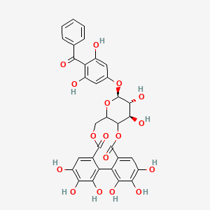 molecular formula C33H26O17 B1222095 Guavin B CAS No. 94530-90-2