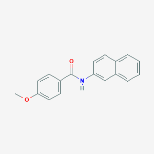 molecular formula C18H15NO2 B012221 4-methoxy-N-naphthalen-2-ylbenzamide CAS No. 108717-14-2