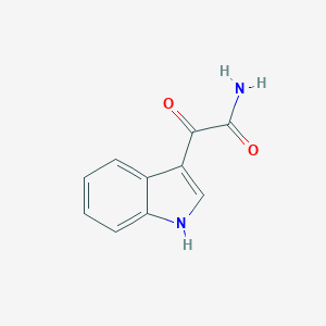 molecular formula C10H8N2O2 B122210 Indole-3-glyoxylamide CAS No. 5548-10-7
