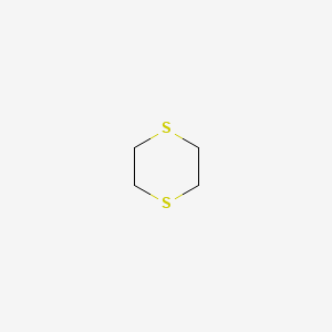 molecular formula C4H8S2 B1222100 1,4-二硫杂环己烷 CAS No. 505-29-3