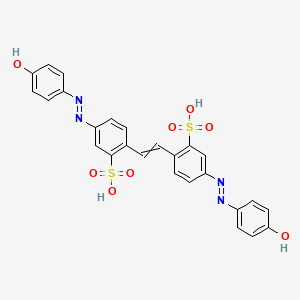 molecular formula C26H20N4O8S2 B1222107 C.I. Direct yellow 4 CAS No. 91-34-9