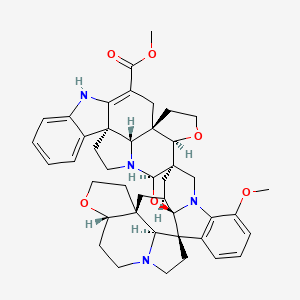 molecular formula C43H48N4O6 B1222116 Amataine 