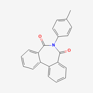 molecular formula C21H15NO2 B1222121 N-(4-Methylphenyl)diphenimide CAS No. 66532-90-9