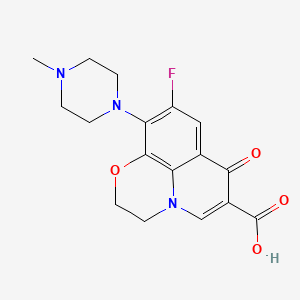 Desmethylofloxacin
