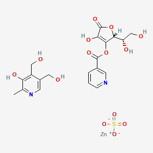 molecular formula C20H22N2O14SZn B1222133 Efavit CAS No. 87495-27-0