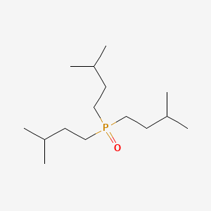 molecular formula C15H33OP B1222134 Triisoamylphosphine oxide CAS No. 23079-28-9