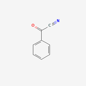 molecular formula C8H5NO B1222142 Benzoyl cyanide CAS No. 613-90-1