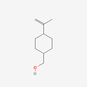 molecular formula C10H18O B1222147 (4-prop-1-en-2-ylcyclohexyl)methanol CAS No. 22521-57-9