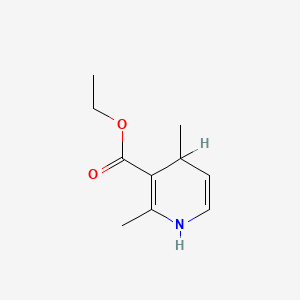 molecular formula C10H15NO2 B1222150 Ethyl 2,4-dimethyl-1,4-dihydropyridine-3-carboxylate CAS No. 52199-37-8