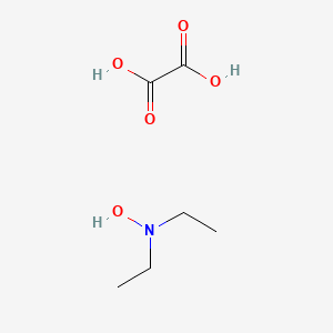 molecular formula C6H13NO5 B1222164 N,N-Diethylhydroxylamine oxalate CAS No. 33008-17-2
