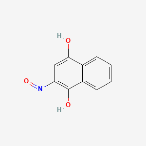 molecular formula C10H7NO3 B1222173 2-Hydroxyamino-1,4-naphthoquinone CAS No. 53130-67-9