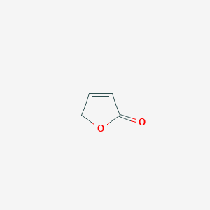 molecular formula C4H4O2 B122218 2(5H)-呋喃酮 CAS No. 497-23-4
