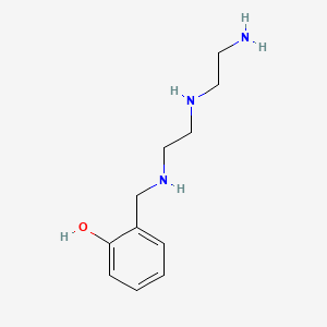 molecular formula C11H19N3O B1222181 2-[[[2-[(2-Aminoethyl)amino]ethyl]amino]methyl]phenol CAS No. 51505-90-9