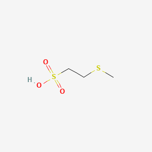 molecular formula C3H8O3S2 B1222187 methyl coenzyme M CAS No. 53501-90-9