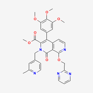 molecular formula C31H29N5O7 B1222190 T-0156 
